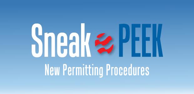 Sneak Peek: New Permitting Procedures