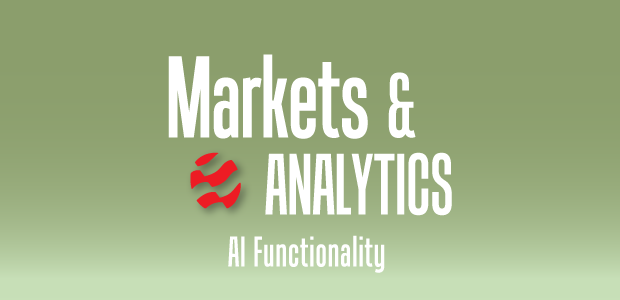 Markets & Analytics: AI Functionality