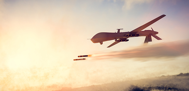 drone and missles